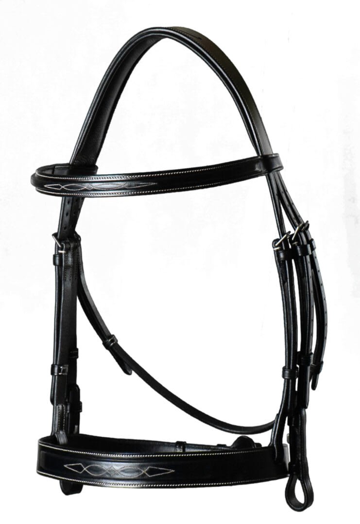 Dyon Cavesson Hunter Noseband Bridle US Collection - Løwenborg - Dy'on