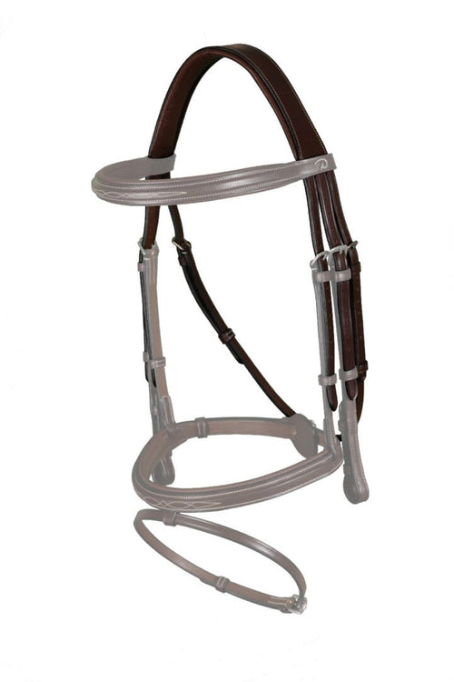 Dyon 3 Strap Headpiece With Removable Throat Latch US Collection - Løwenborg - Dy'on