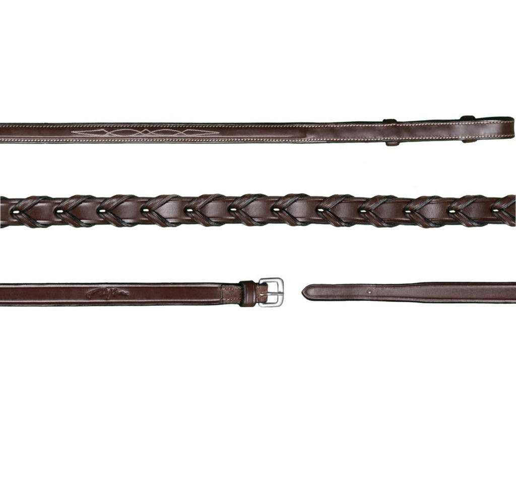 Dyon 13mm Laced Reins US Collection - Løwenborg - Dy'on