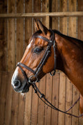 Dyon Flash Noseband Bridle With Snap Hooks Working By Dyon - Løwenborg - Dy'on