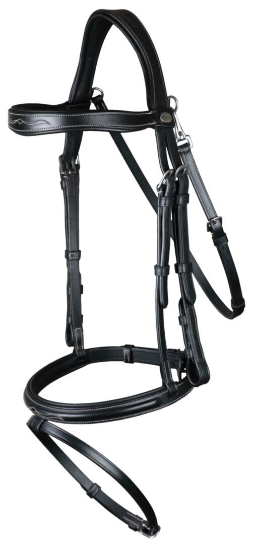 Dyon Flash Noseband Bridle With Snap Hooks Working By Dyon - Løwenborg - Dy'on