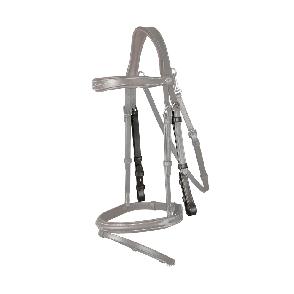 Dyon Cheekpieces With Cream Stitching Working By Dyon