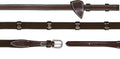 Dyon 16mm Web Reins With 9 Leather Loops Working By Dyon - Løwenborg - Dy'on