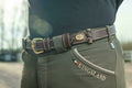 Dyon Flat Leather Belt - Løwenborg - Dy'on
