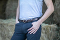 Dyon Fancy Leather Belt - Løwenborg - Dy'on