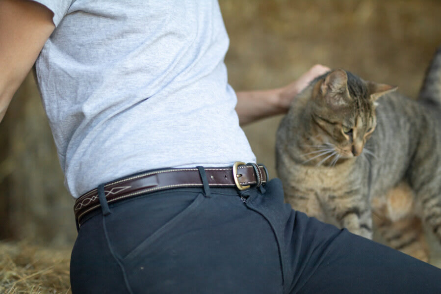 Dyon Fancy Leather Belt