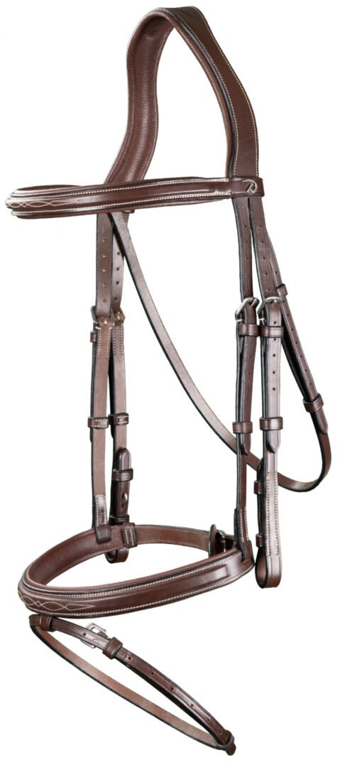 Dyon Flash Noseband Bridle US Collection - Løwenborg - Dy'on
