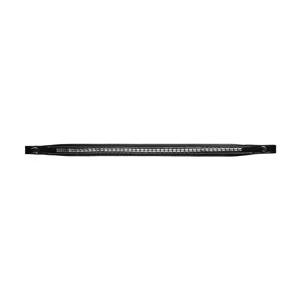 Dyon Silver Clincher Straight Browband US Collection - Løwenborg - Dy'on