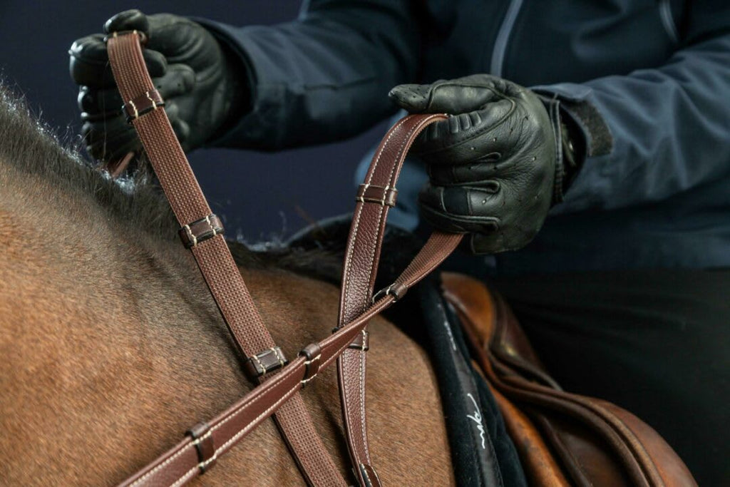 Dyon 16mm Hunter Reins with 7 leather loops US Collection - Løwenborg - Dy'on