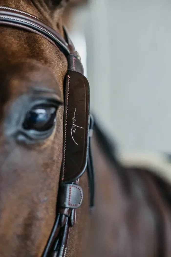 Dyon Blinkers With Fancy Stitching - Løwenborg - Dy'on