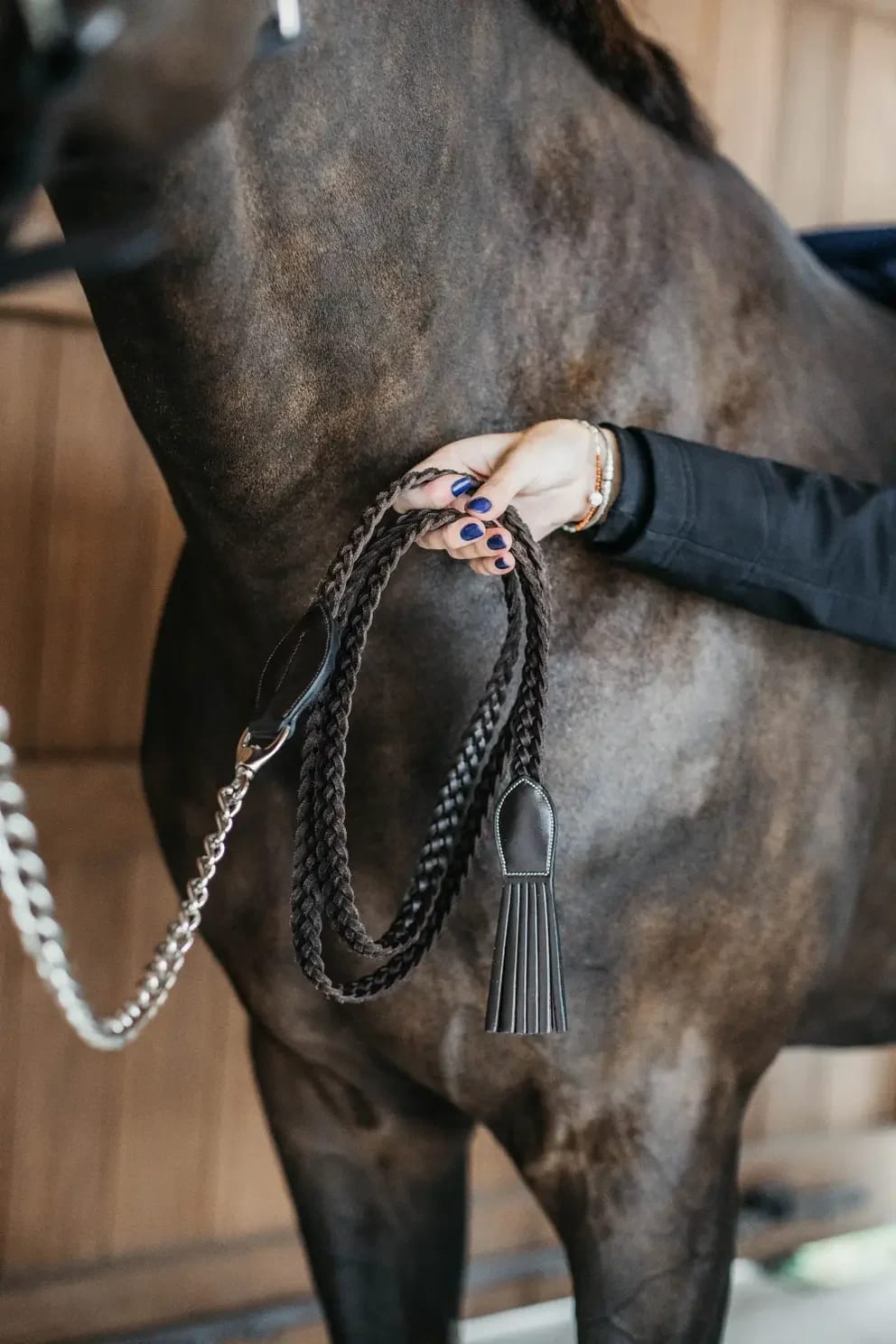 Dyon Plaited Lead With Chain - Løwenborg - Dy'on
