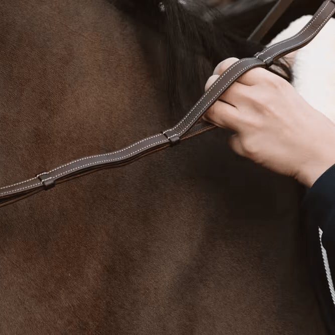 Dyon 13mm Leather Handle Reins Working By Dyon