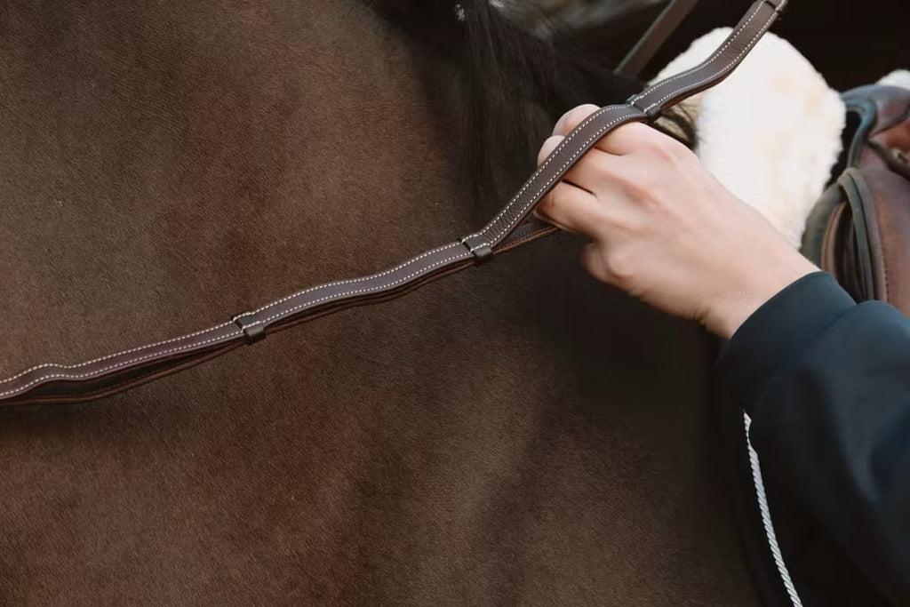 Dyon 13mm Leather Handle Reins Working By Dyon - Løwenborg - Dy'on