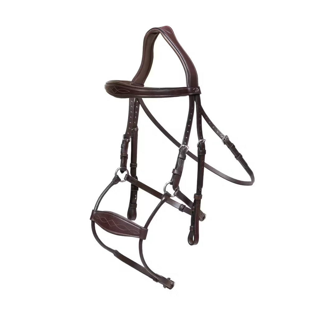 Dyon Hybrid Noseband Bridle New English Collection - Løwenborg - Dy'on