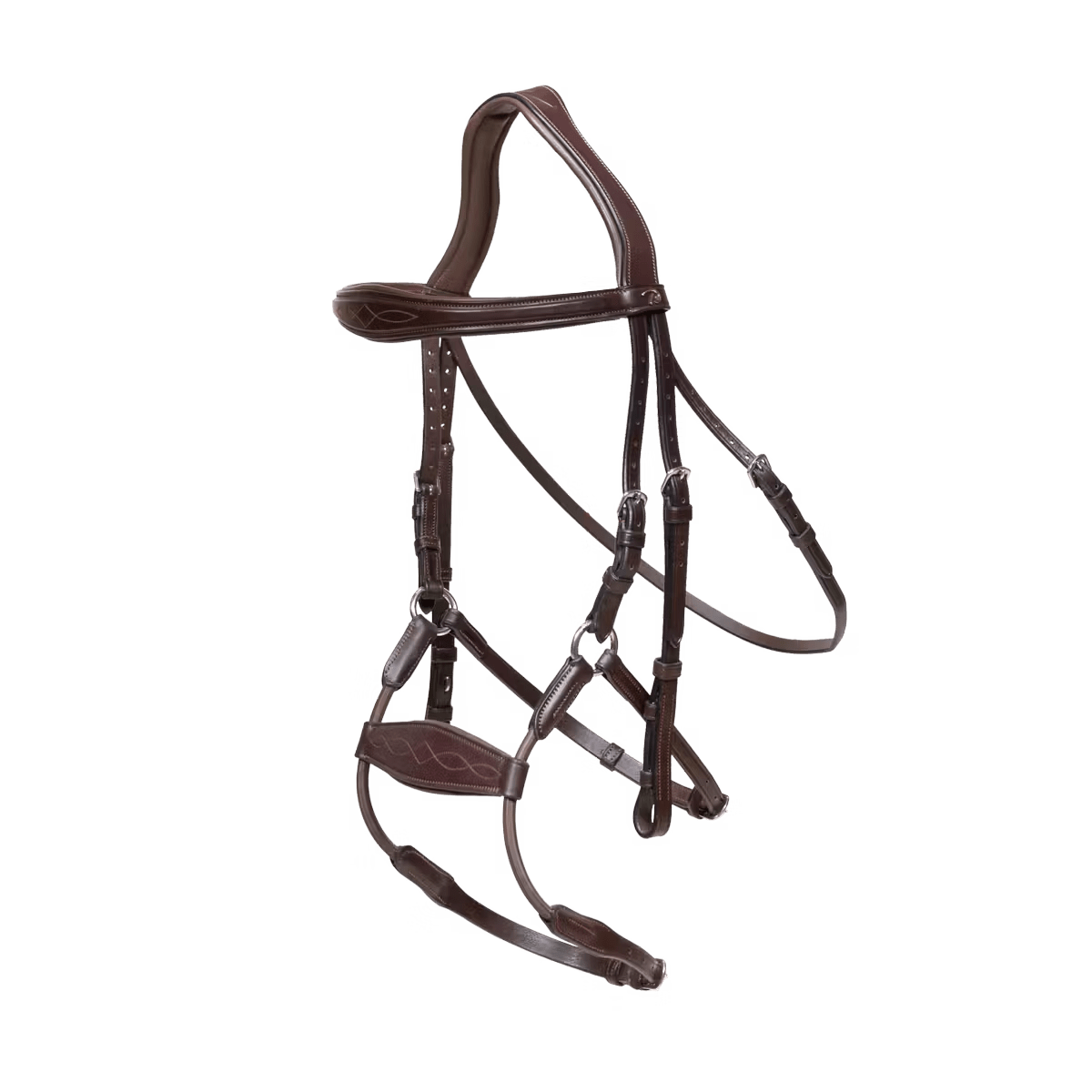 Dyon Elastic Hybrid Noseband Bridle New English Collection - Løwenborg - Dy'on