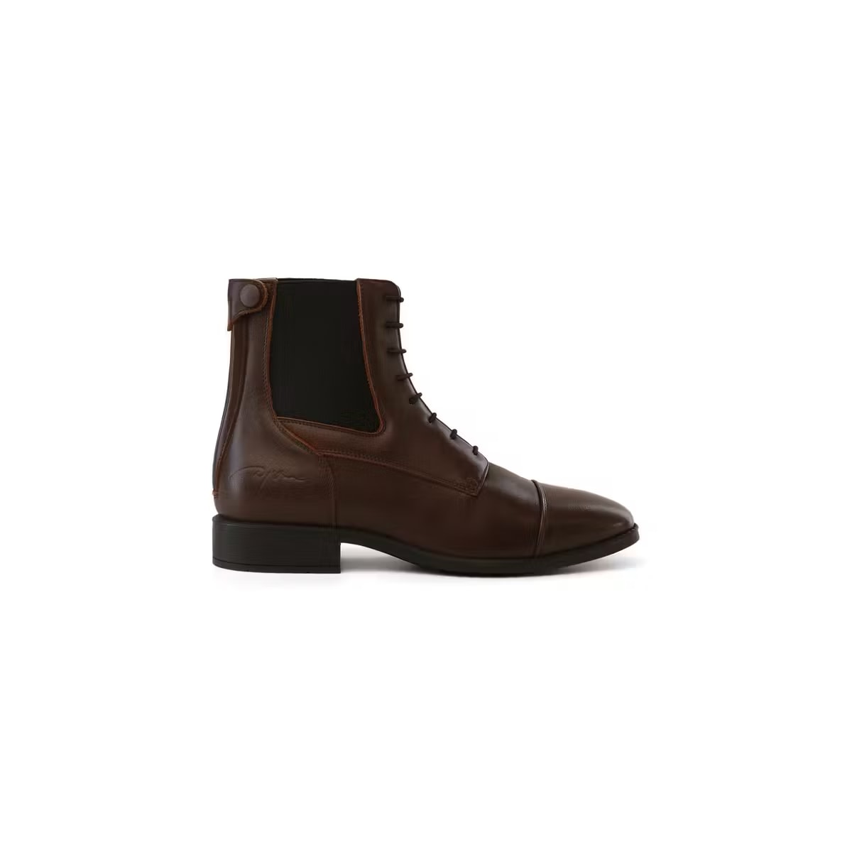 Dyon Short Boots Front Laces - Løwenborg - Dy'on