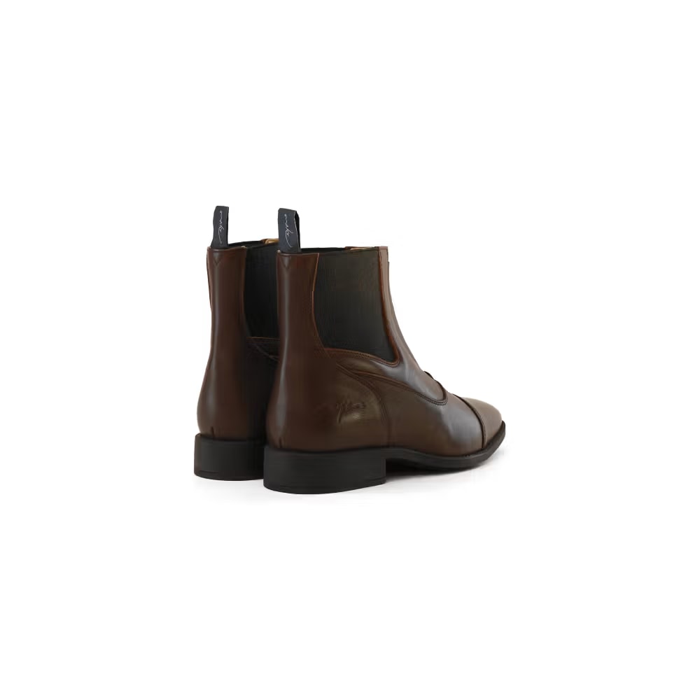 Dyon Short Boots Front Zipper - Løwenborg - Dy'on
