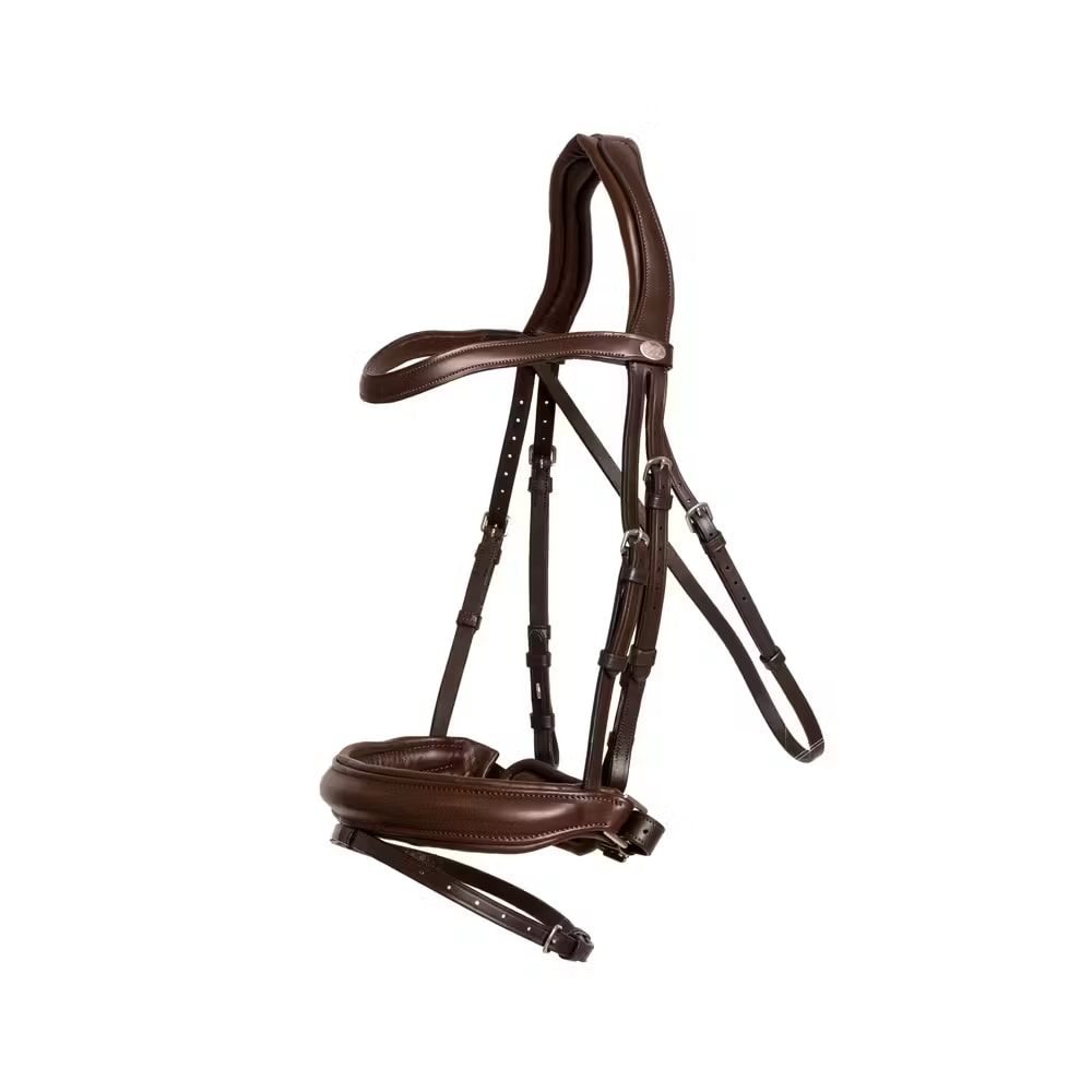Dyon Medium Noseband Bridle Soft Leather Collection - Løwenborg - Dy'on