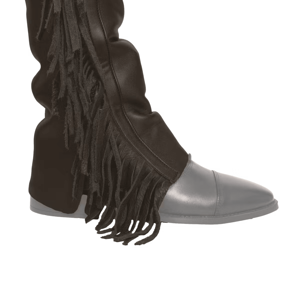 Dyon Long Artificial Leather Chaps w/Fringes - Løwenborg - Dy'on