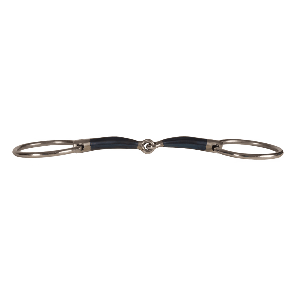 Velari Snaffle Single Jointed Loose Ring Sweet Iron - Løwenborg - Velari