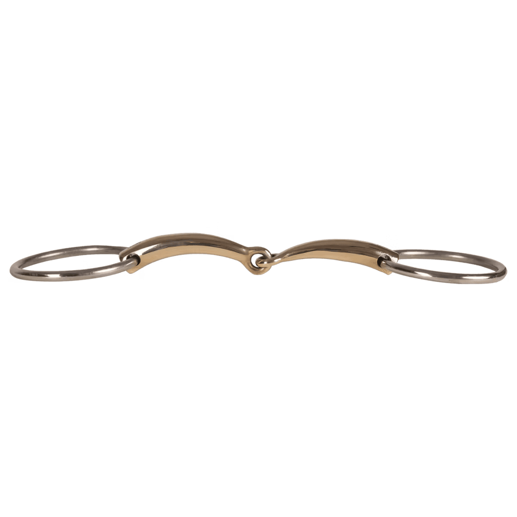 Velari Snaffle Single Jointed Loose Ring Sweet Copper - Løwenborg - Velari