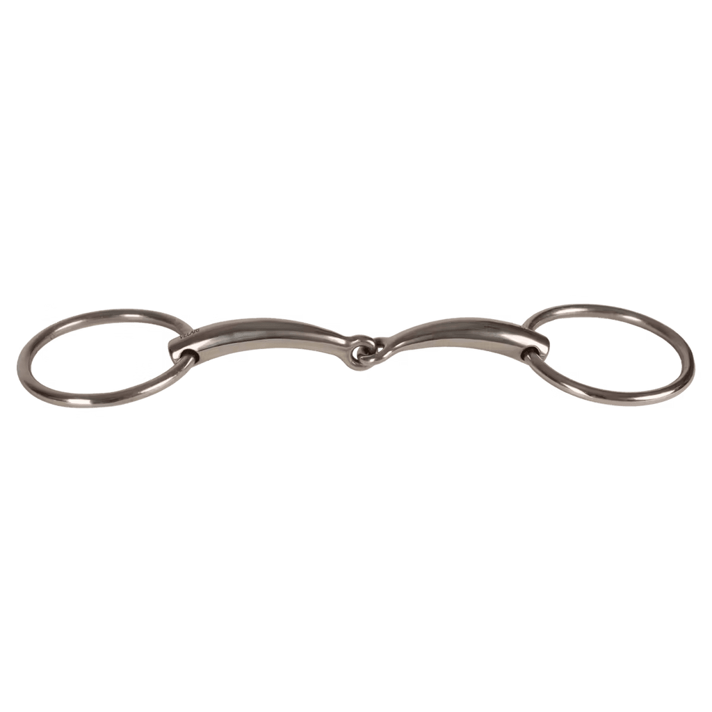 Velari Snaffle Single Jointed Loose Ring Stainless Steel - Løwenborg - Velari