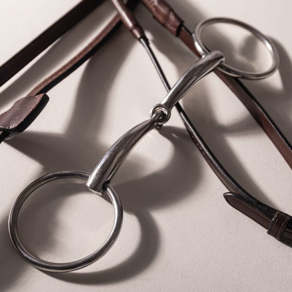 Velari Snaffle Single Jointed Loose Ring Stainless Steel - Løwenborg - Velari