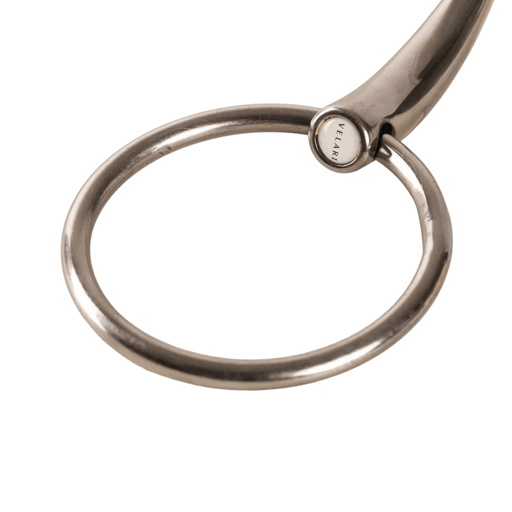 Velari Snaffle Single Jointed Loose Ring Stainless Steel - Løwenborg - Velari