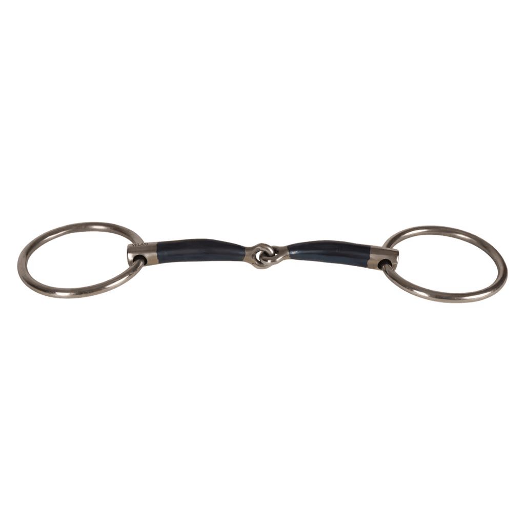 Velari Snaffle Single Jointed Loose Ring Sweet Iron - Løwenborg - Velari
