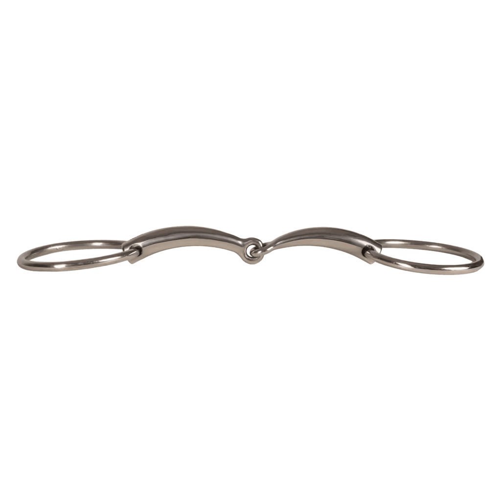 Velari Snaffle Single Jointed Loose Ring Stainless Steel - Løwenborg - Velari