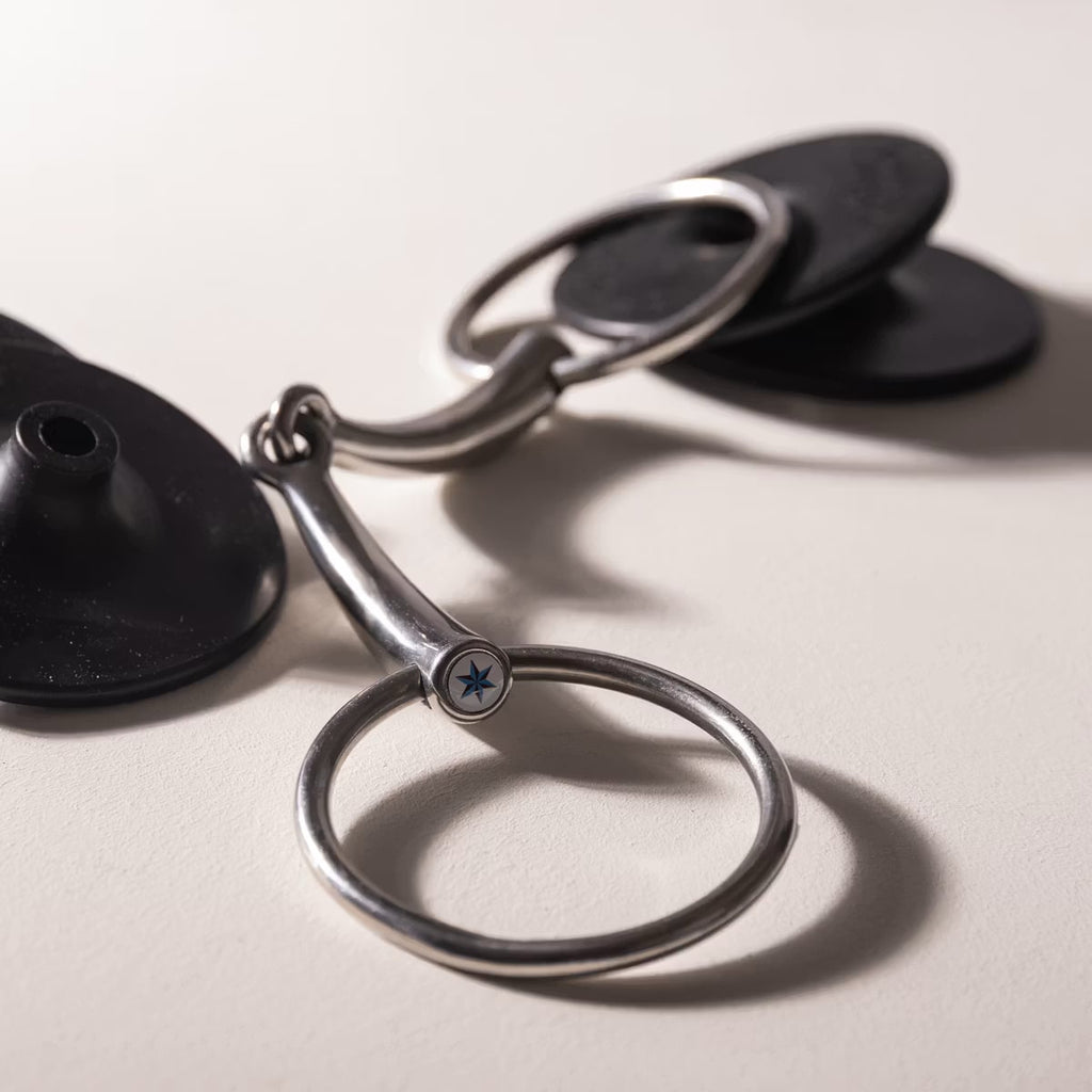 Velari Snaffle Single Jointed Loose Ring Stainless Steel - Løwenborg - Velari