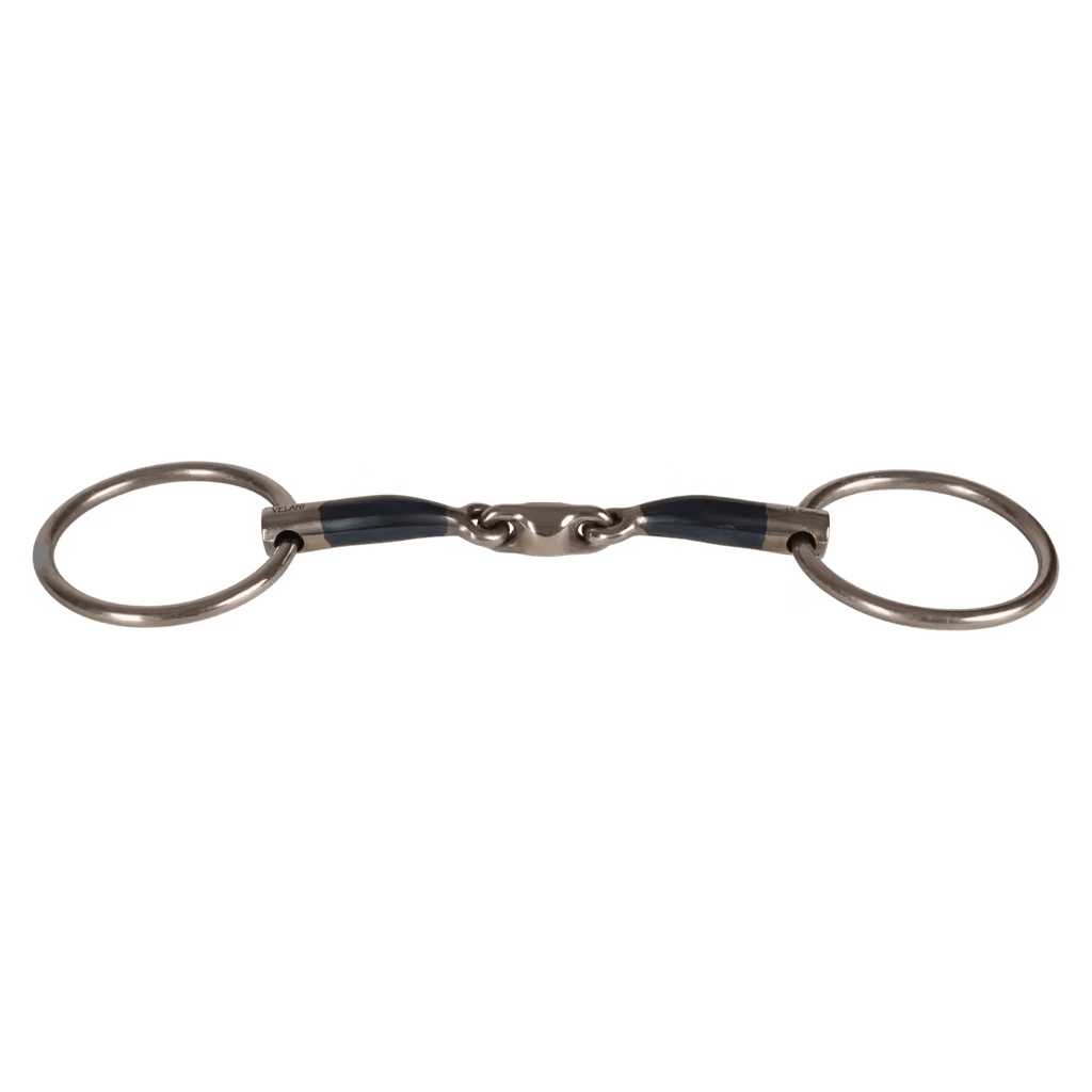 Velari Snaffle Double Jointed Loose Ring Sweet Iron - Løwenborg - Velari