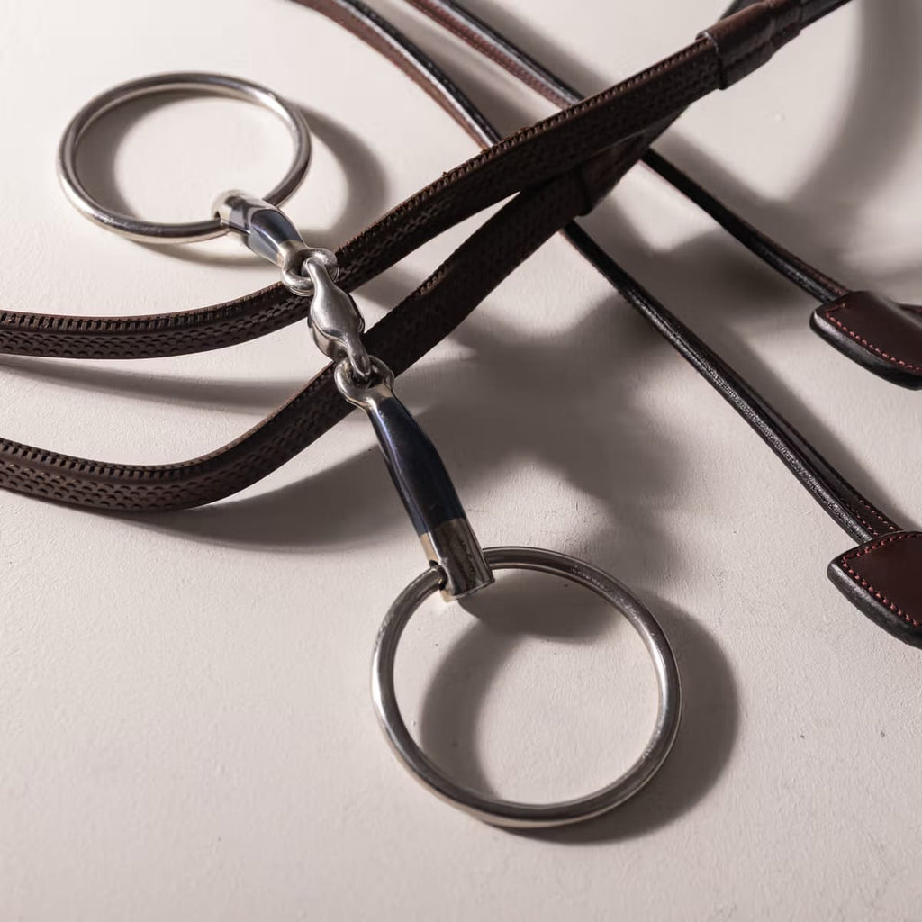 Velari Snaffle Double Jointed Loose Ring Sweet Iron - Løwenborg - Velari