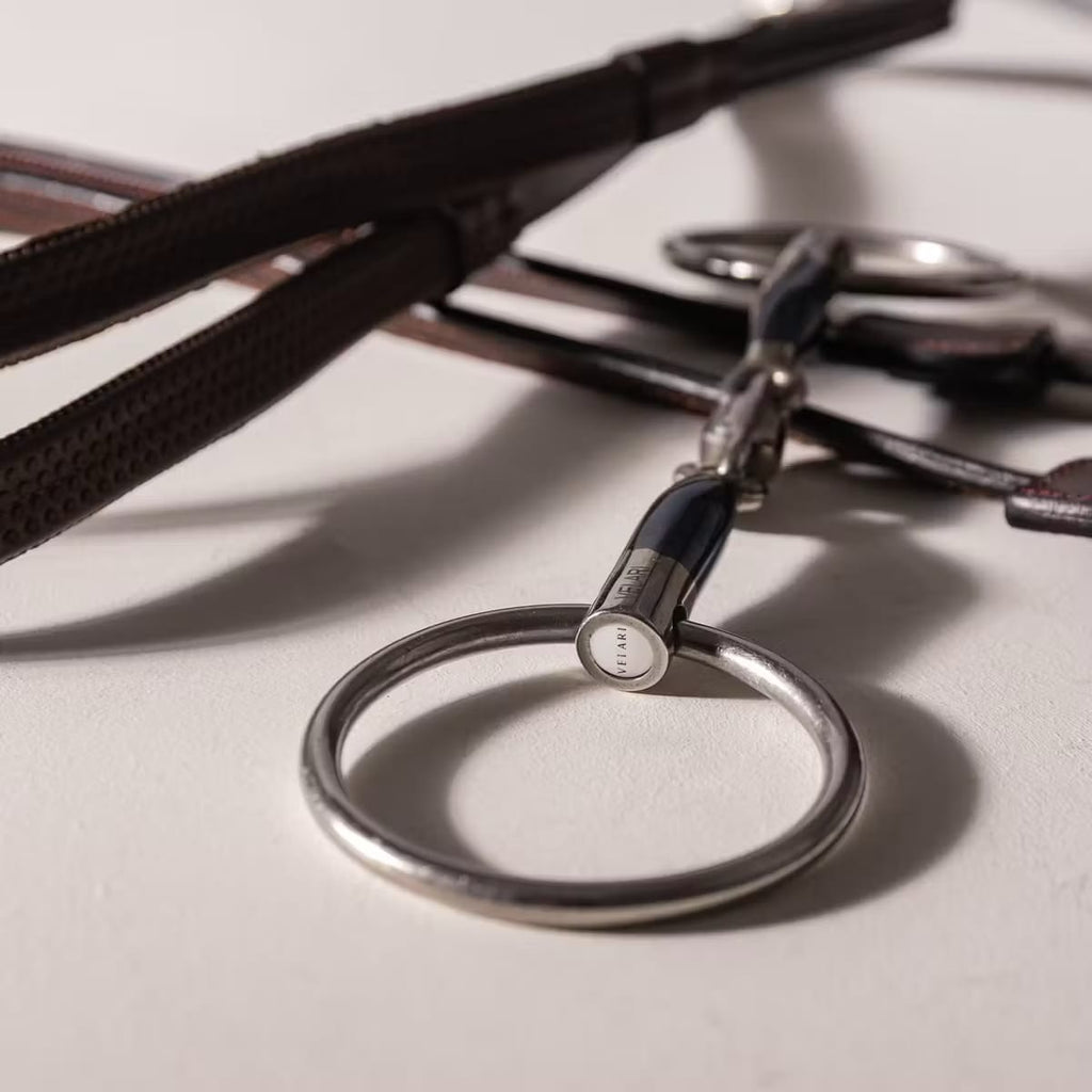 Velari Snaffle Double Jointed Loose Ring Sweet Iron - Løwenborg - Velari