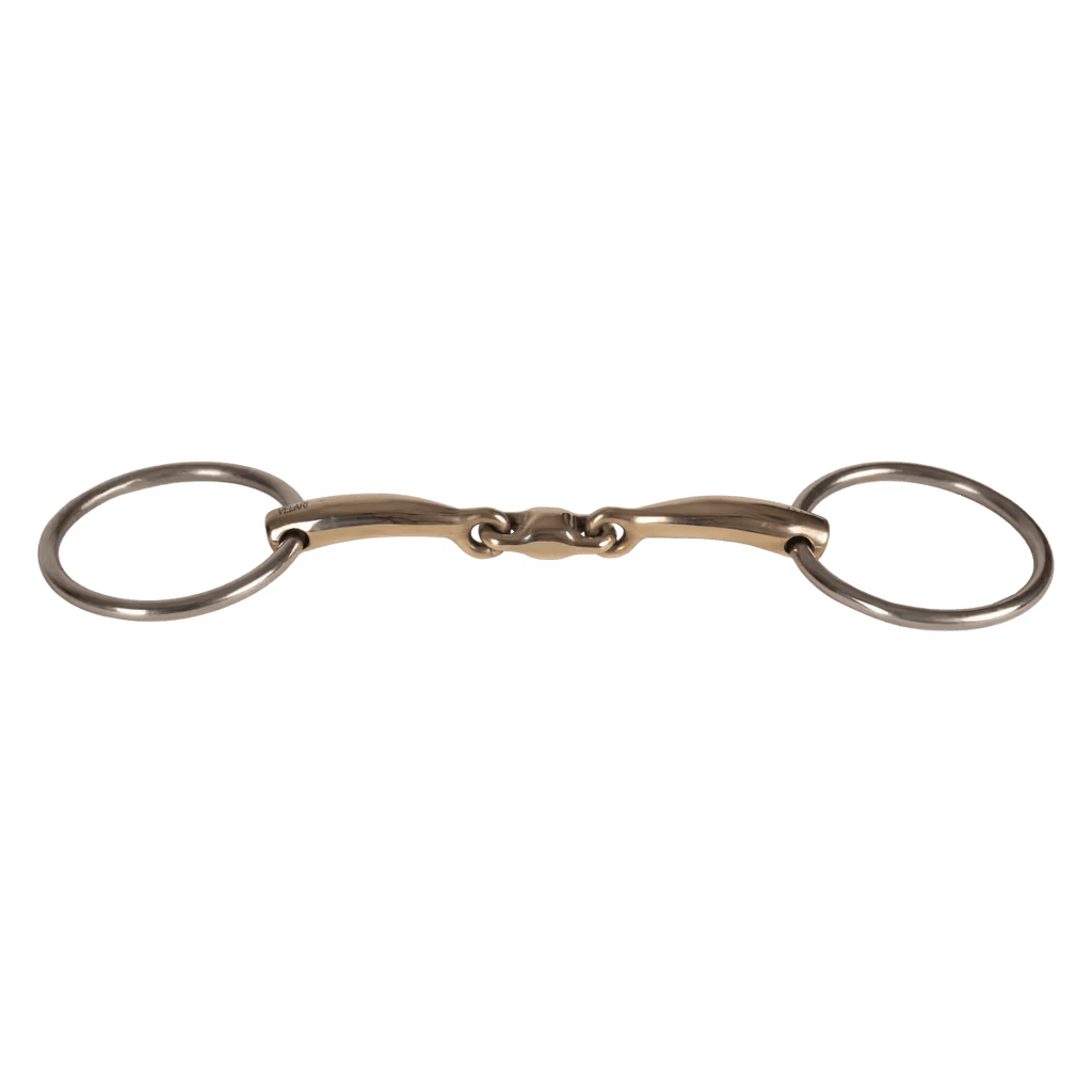 Velari Snaffle Double Jointed Loose Ring Sweet Copper - Løwenborg - Velari
