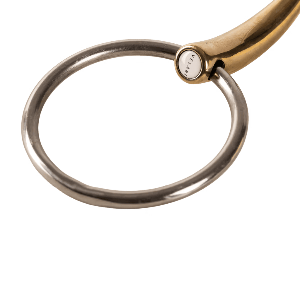 Velari Snaffle Double Jointed Loose Ring Sweet Copper - Løwenborg - Velari