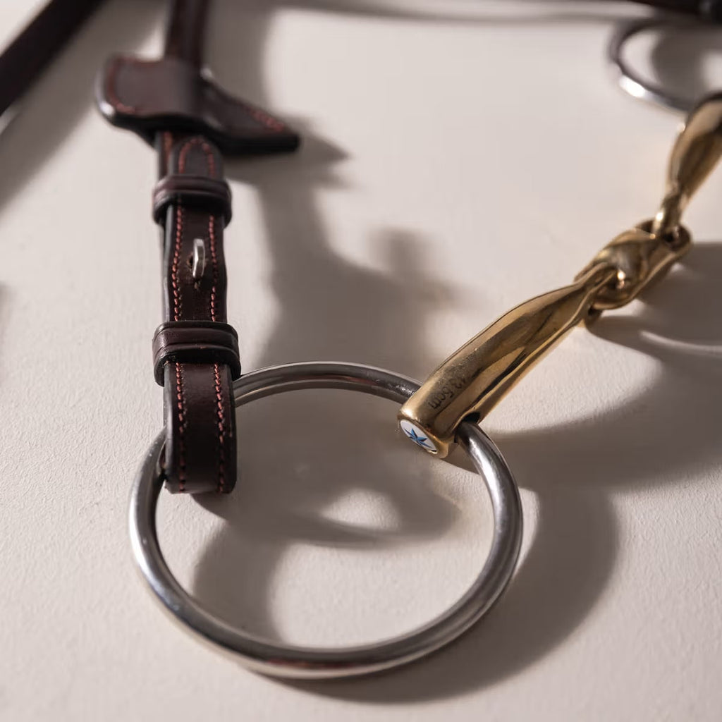 Velari Snaffle Double Jointed Loose Ring Sweet Copper - Løwenborg - Velari