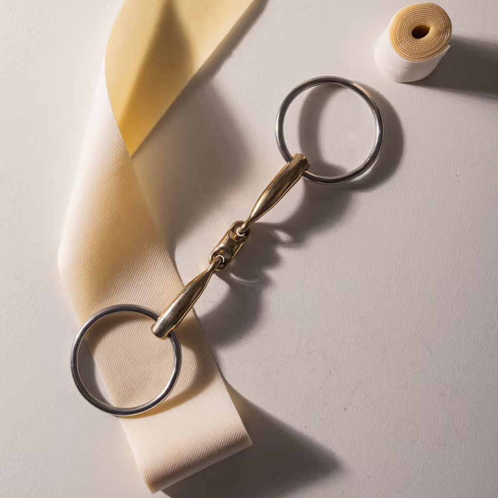 Velari Snaffle Double Jointed Loose Ring Sweet Copper - Løwenborg - Velari