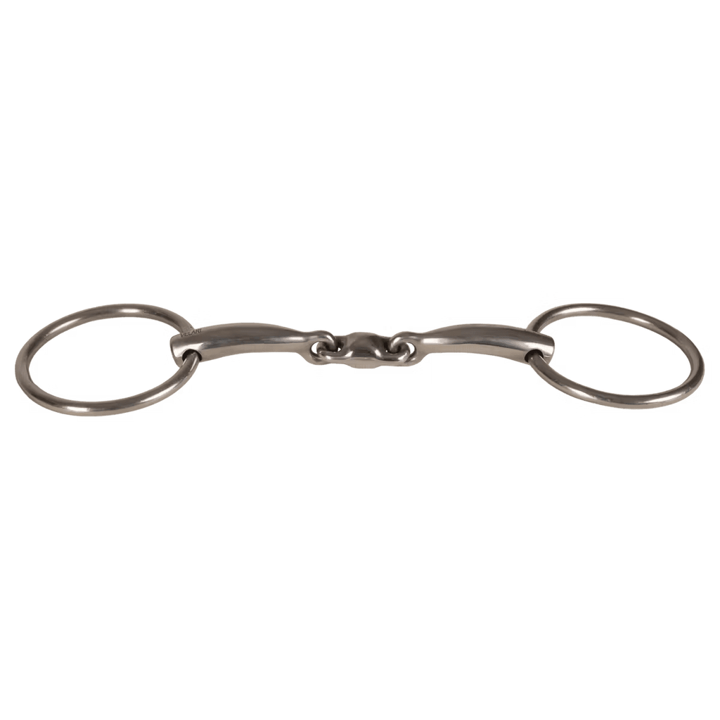 Velari Snaffle Double Jointed Loose Ring Stainless Steel - Løwenborg - Velari