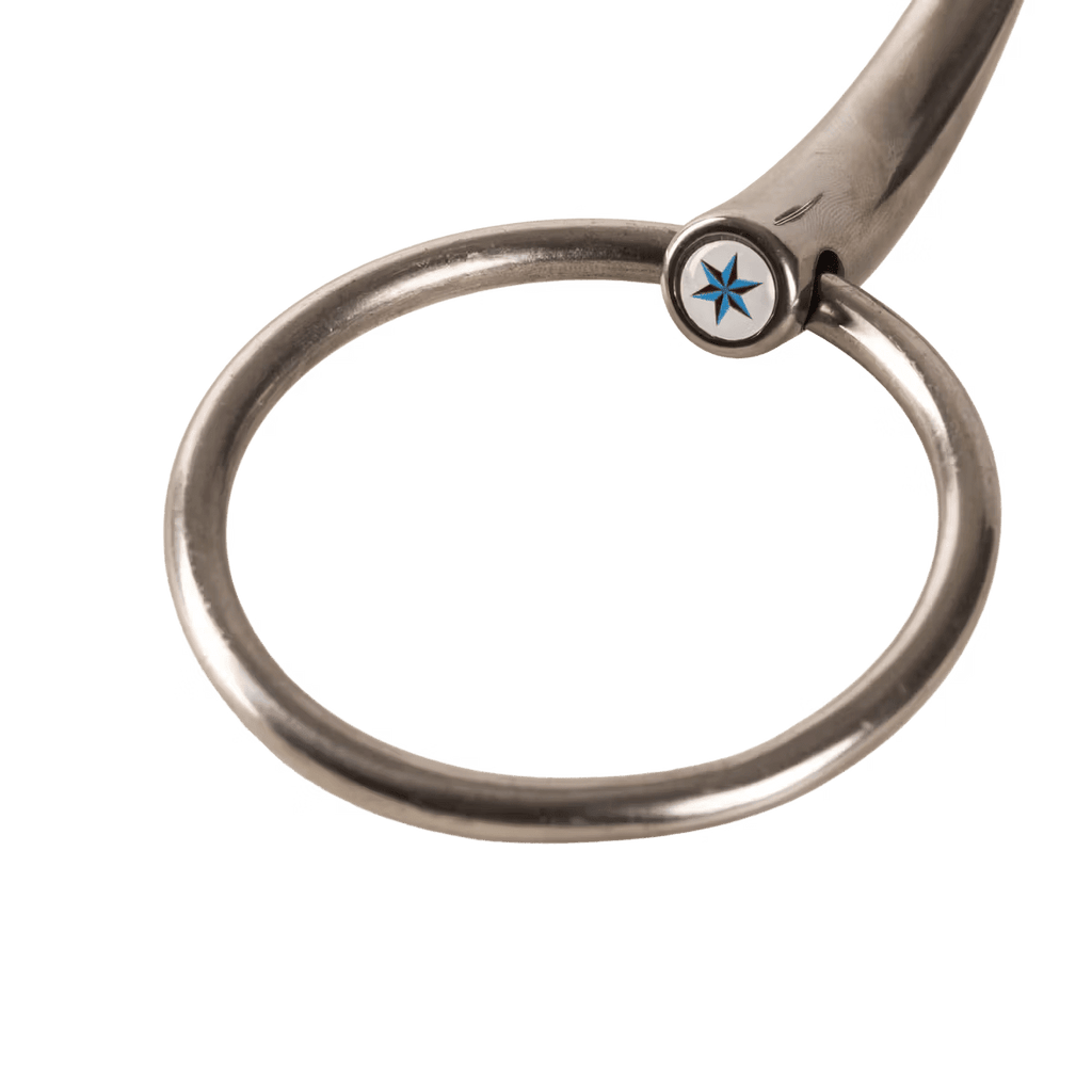 Velari Snaffle Double Jointed Loose Ring Stainless Steel - Løwenborg - Velari
