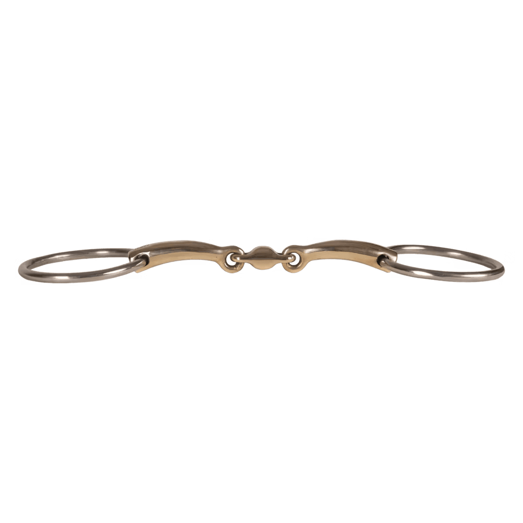 Velari Snaffle Double Jointed Loose Ring Sweet Copper - Løwenborg - Velari