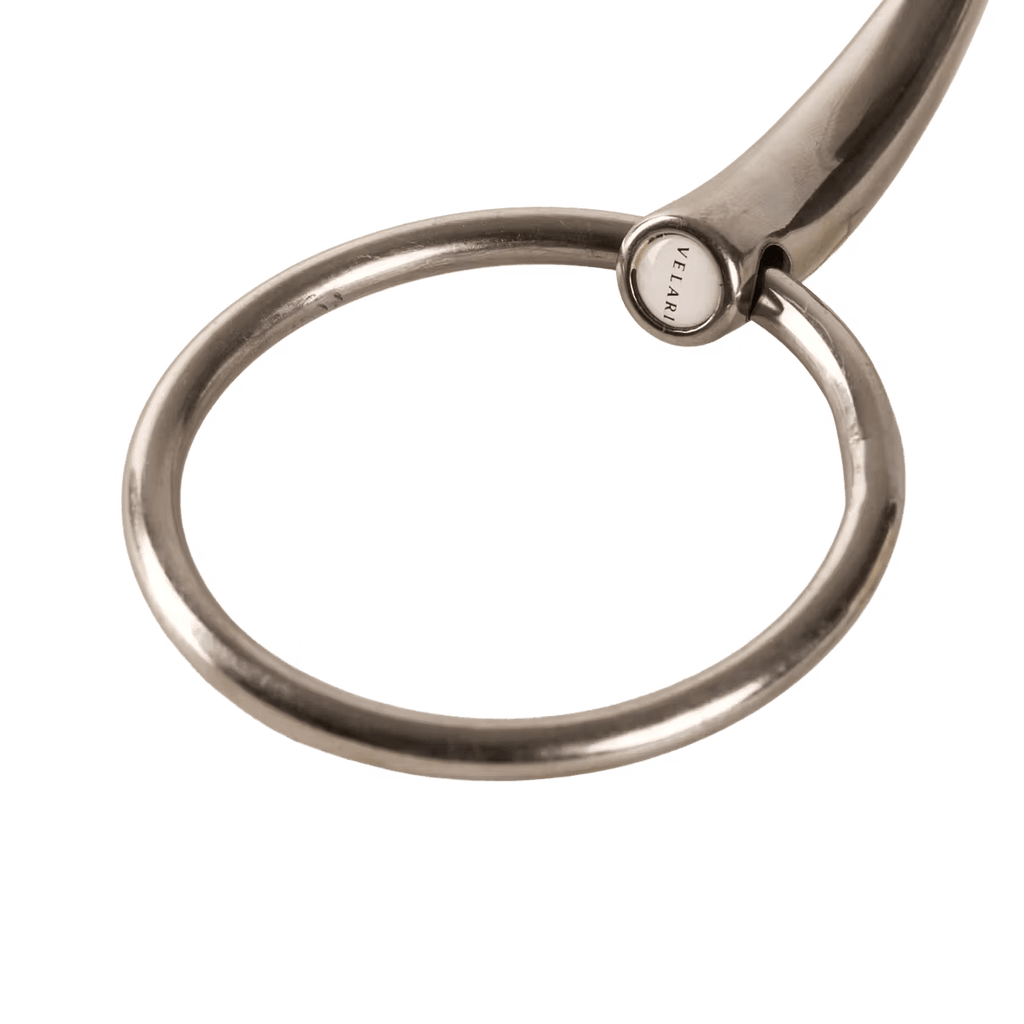 Velari Snaffle Double Jointed Loose Ring Stainless Steel - Løwenborg - Velari