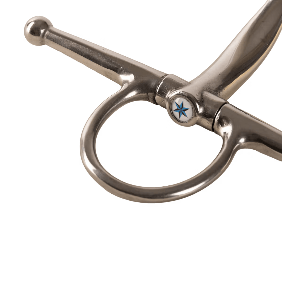 Velari Full Cheek Bit Single Jointed Stainless Steel