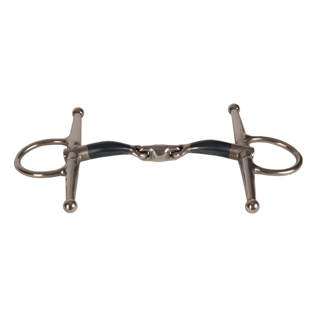 Velari Full Cheek Bit Double Jointed Sweet Iron - Løwenborg - Velari