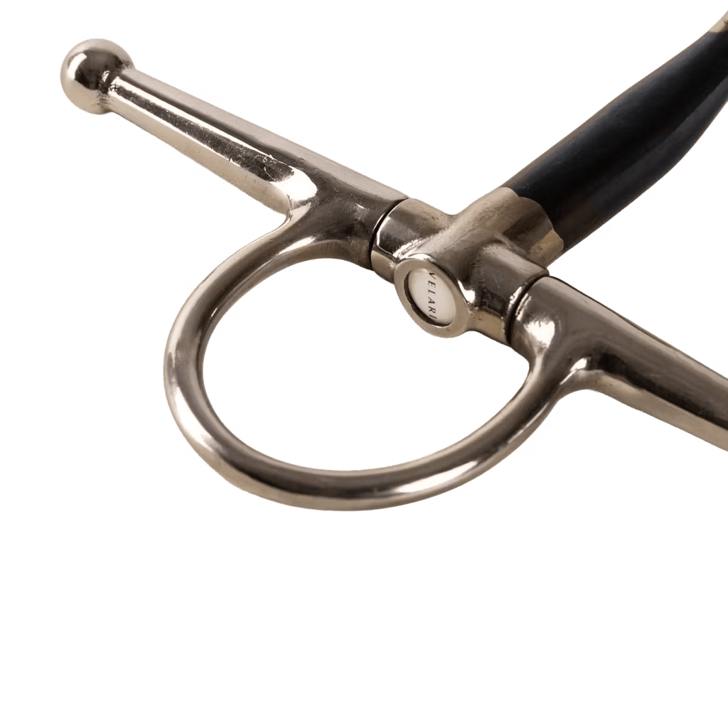 Velari Full Cheek Bit Double Jointed Sweet Iron - Løwenborg - Velari