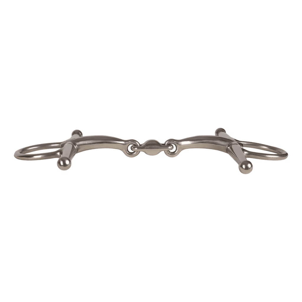 Velari Full Cheek Bit Double Jointed Stainless Steel - Løwenborg - Velari