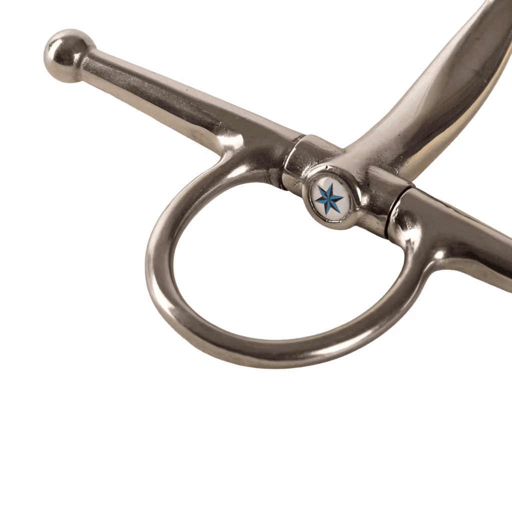 Velari Full Cheek Bit Double Jointed Stainless Steel - Løwenborg - Velari