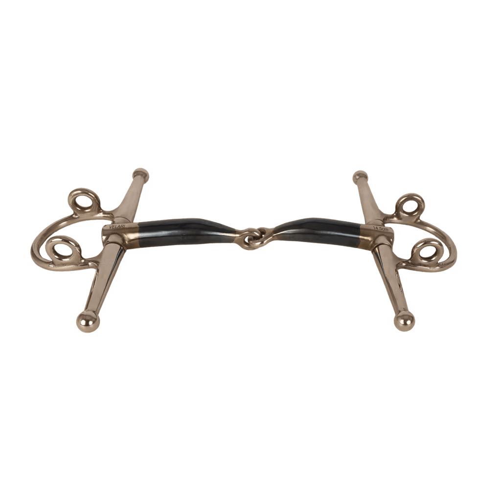 Velari Full Cheek Gag Single Jointed Sweet Iron - Løwenborg - Velari