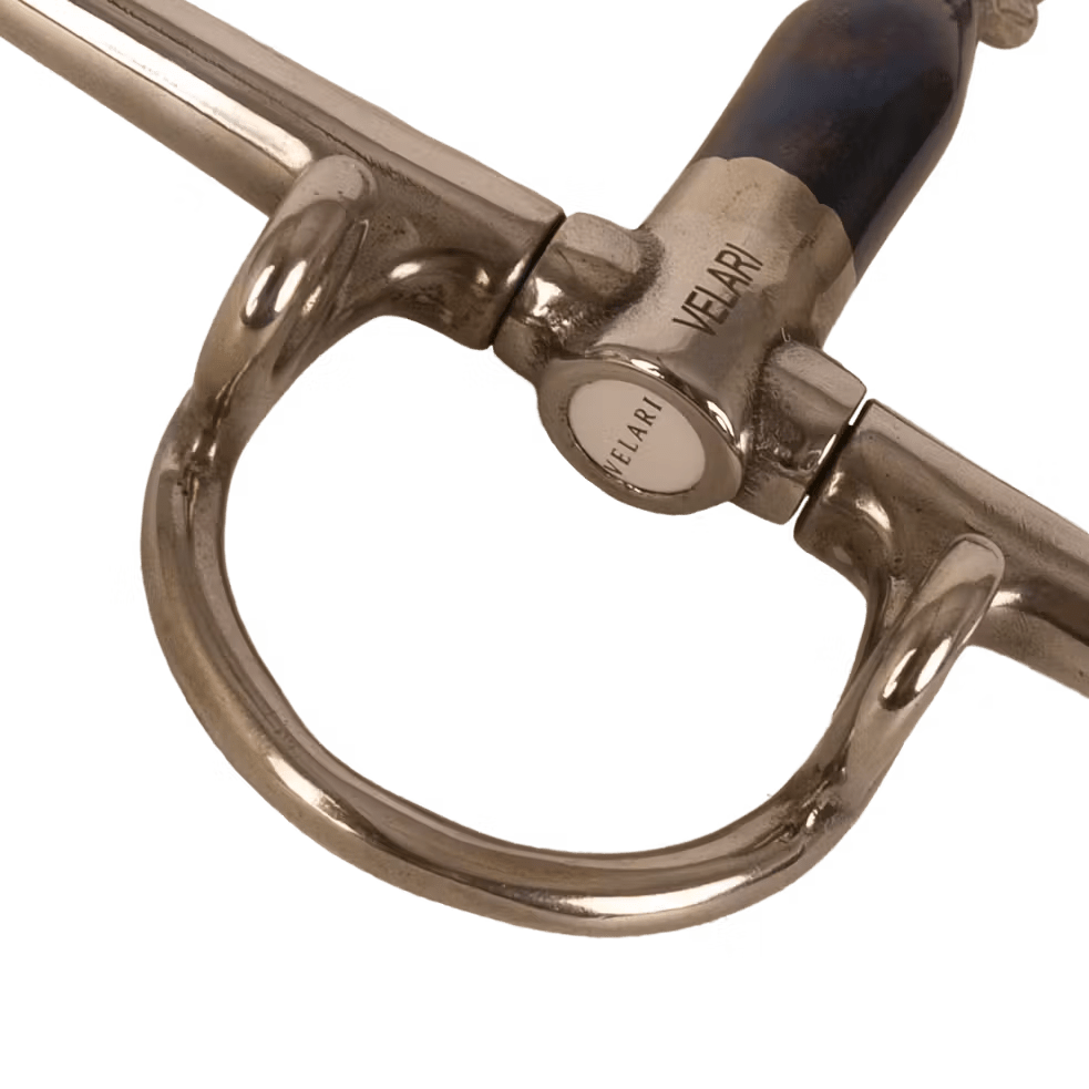 Velari Full Cheek Gag Double Jointed Sweet Iron - Løwenborg - Velari