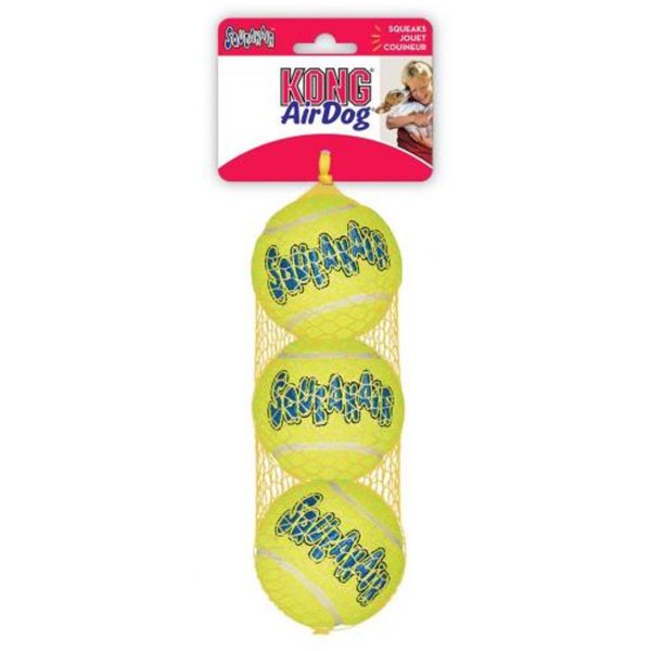 KONG TENNISBALL MED SQUIZE 3 PK